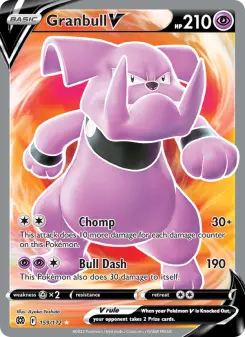 Pokémon-Karte Granbull V 159/172