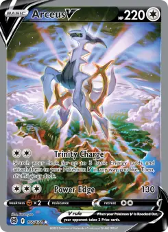 Pokémon-Karte Arceus V 166/172