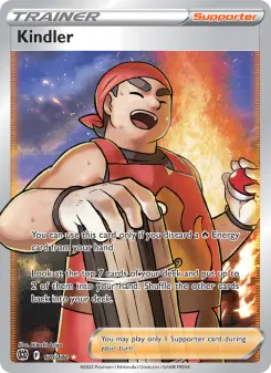 Pokémon-Karte Kindler 170/172