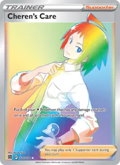 Pokémon-Karte Cheren's Care 177/172