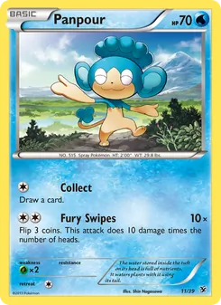 Pokémon-Karte Panpour 011/039