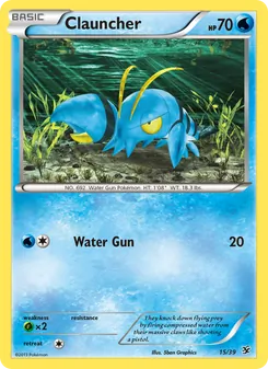 Pokémon-Karte Clauncher 015/039