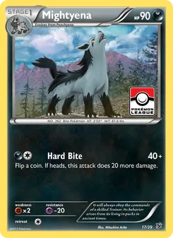 Pokémon-Karte Mightyena 017/039
