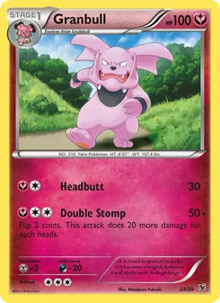 Pokémon-Karte Granbull 023/039