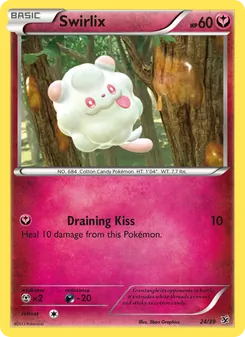 Pokémon-Karte Swirlix 024/039