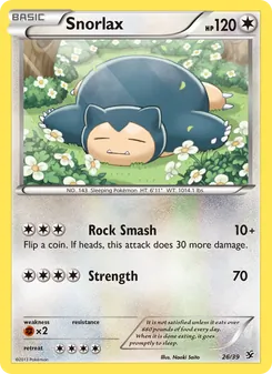 Pokémon-Karte Snorlax 026/039