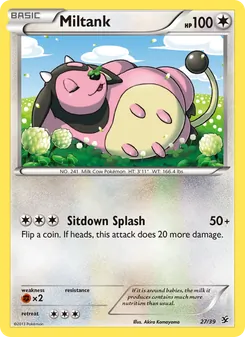Pokémon-Karte Miltank 027/039
