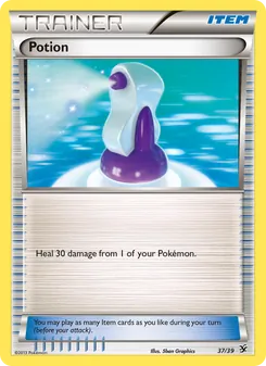 Pokémon-Karte Potion 037/039