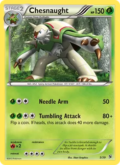 Pokémon-Karte Chesnaught 005/039