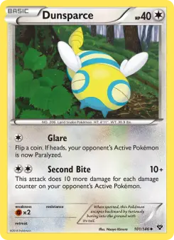 Pokémon-Karte Dunsparce 101/146