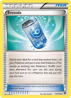 Pokémon-Karte Evosoda 116/146