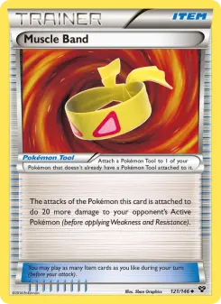 Pokémon-Karte Muscle Band 121/146