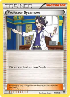 Pokémon-Karte Professor Sycamore 122/146