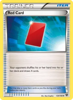 Pokémon-Karte Red Card 124/146