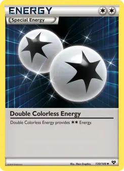 Pokémon-Karte Double Colorless Energy 130/146