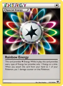 Pokémon-Karte Rainbow Energy 131/146