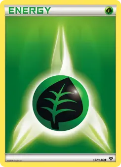 Pokémon-Karte Grass Energy 132/146
