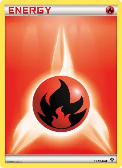 Pokémon-Karte Fire Energy 133/146