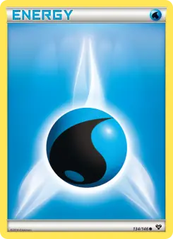 Pokémon-Karte Water Energy 134/146