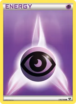 Pokémon-Karte Psychic Energy 136/146