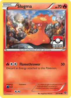 Pokémon-Karte Slugma 020/146