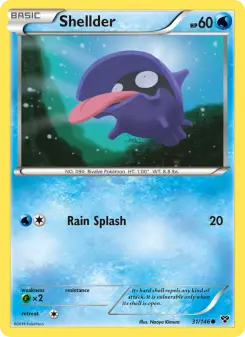 Pokémon-Karte Shellder 031/146