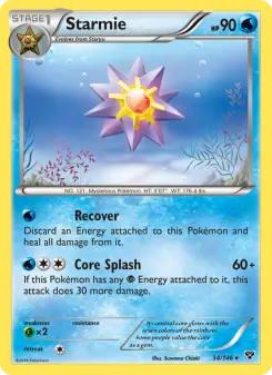 Pokémon-Karte Starmie 034/146