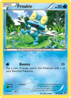 Pokémon-Karte Froakie 039/146