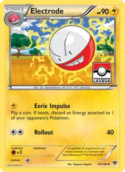 Pokémon-Karte Electrode 045/146