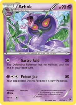 Pokémon-Karte Arbok 048/146