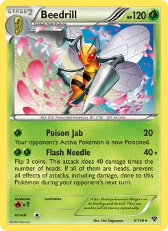Pokémon-Karte Beedrill 005/146
