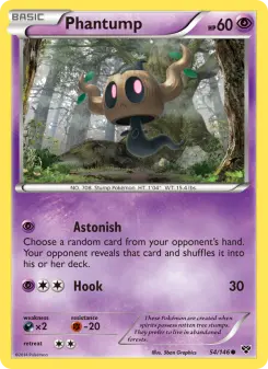 Pokémon-Karte Phantump 054/146
