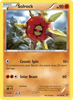 Pokémon-Karte Solrock 064/146