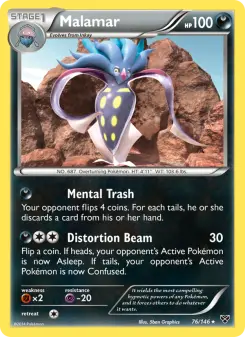 Pokémon-Karte Malamar 076/146