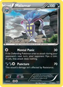 Pokémon-Karte Malamar 077/146