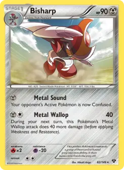Pokémon-Karte Bisharp 082/146
