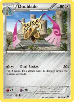 Pokémon-Karte Doublade 084/146