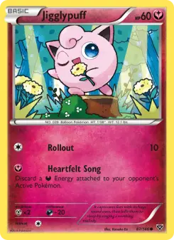 Pokémon-Karte Jigglypuff 087/146