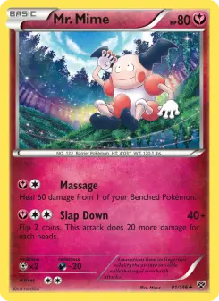 Pokémon-Karte Mr. Mime 091/146