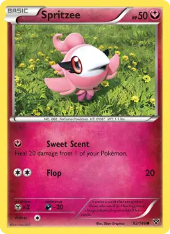 Pokémon-Karte Spritzee 092/146
