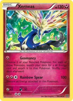 Pokémon-Karte Xerneas 096/146