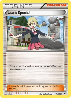 Pokémon-Karte Lass's Special 103/124
