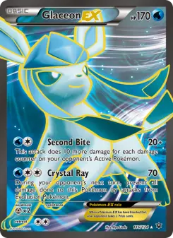 Pokémon-Karte Glaceon EX 116/124