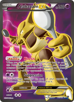 Pokémon-Karte Alakazam EX 117/124