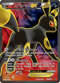 Pokémon-Karte Umbreon EX 119/124