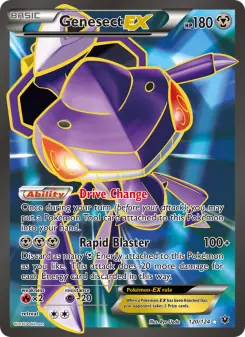 Pokémon-Karte Genesect EX 120/124