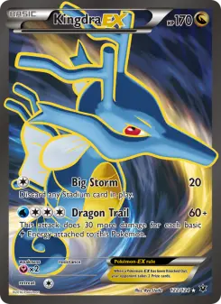 Pokémon-Karte Kingdra EX 122/124