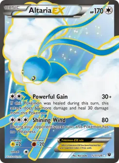 Pokémon-Karte Altaria EX 123/124