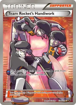 Pokémon-Karte Team Rocket's Handiwork 124/124