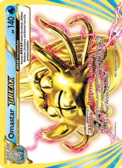 Pokémon-Karte Omastar BREAK 019/124